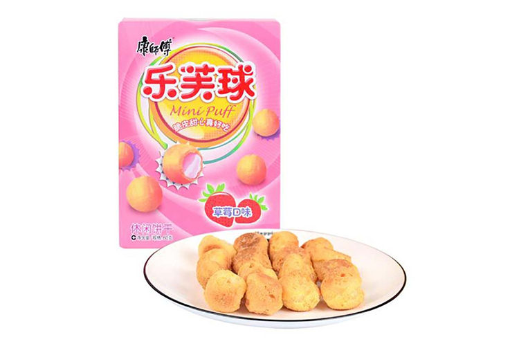 MASTER KANG MINI PUFF STRAWBERRY FLAVOR 60G